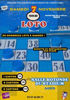 Image Loto du BDE de l'INSPE (photo 1)