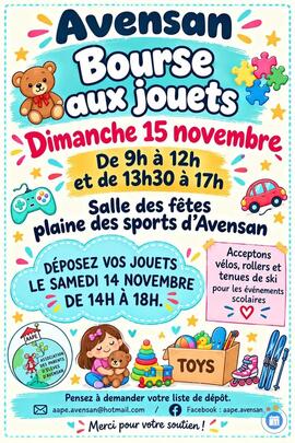 Image Bourse aux jouets de l’AAPE Avensan (photo 1)