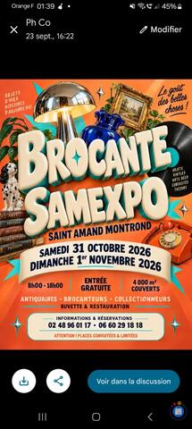Image Brocante samexpo st amand montrond (photo 1)