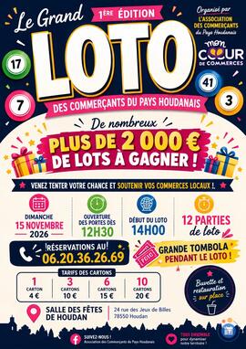 Image 1er loto des commerçants du pays Houdanais (photo 1)