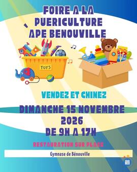 Image FOIRE À LA PUÉRICULTURE APE BÉNOUVILLE (photo 1)