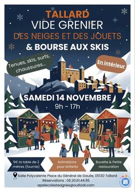 Image Bourse aux skis vide grenier des neiges et des jouets (photo 1)