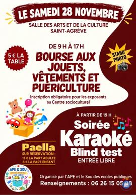 Image Bourse aux jouets, vêtements et puericulture (photo 1)