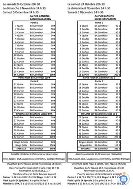 Image Loto Bingo Hasparren (photo 1)