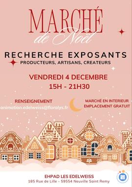 Image Marché de Noël de l'Ephad 