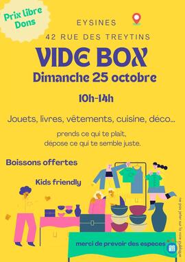 Image Vide box Eysines Dons prix libre (photo 1)
