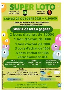 Image SUPER LOTO hand ball mulsanne ANIMATION JEAN MARIE (photo 1)
