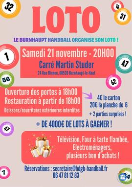 Image Super Loto du Burnhaupt Handball (photo 1)