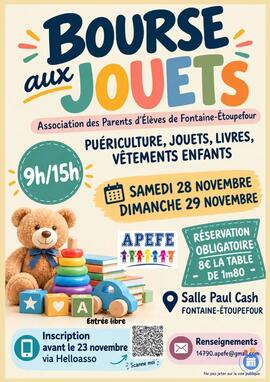 Image Bourse aux jouets et puériculture (photo 1)