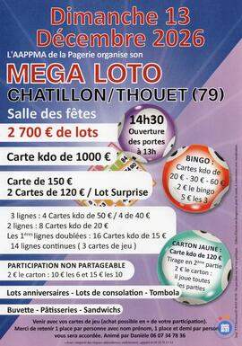 Image Méga Loto de AAPPMA DE LA PAGERIE (photo 1)