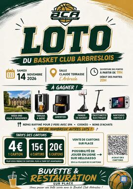 Image LOTO DU BASKET CLUB ARBRESLOIS (photo 1)