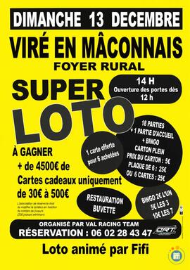 Image SUPER LOTO VIRÉ EN MÂCONNAIS (photo 1)