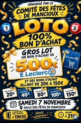 Image Loto spécial bons d'achats (photo 1)