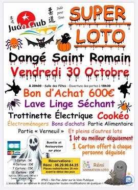Image Super Loto du Judo spécial « Halloween » animé par Rémi (photo 1)