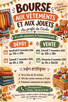 Image Bourse aux vêtements et aux jouets (photo 1)
