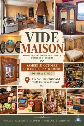 Image 🏡 GRAND VIDE-MAISON À CLERMONT-FERRAND ! (photo 1)