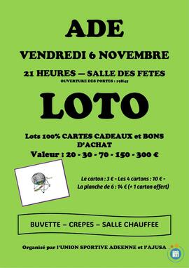 Image LOTO DE L'US ADEENNE ET DE L'AJUSA (photo 1)