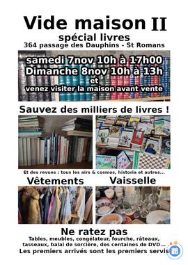 Image Vide maison 2 - spécial livres (photo 1)