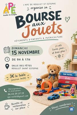 Image Bourse aux jouets, puériculture et vêtements d'enfants (photo 1)