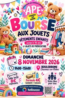 Image Bourse aux jouets et vêtements puériculture enfants (photo 1)