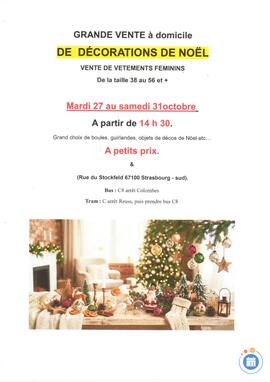 Image VIDE DRESSING ET VENTE DE DECORATIONS DE NOEL (photo 1)