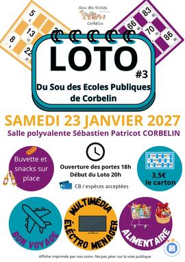 Image LOTO SOU DES ECOLES PUBLIQUES (photo 1)