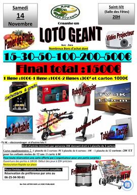 Image LOTO GEANT (photo 1)