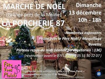Image Marché de Noël La Porcherie 13/12/2026 (photo 1)