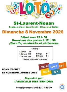 Image loto traditionnel avec bingo (photo 1)