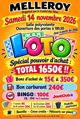 Image Loto de Melleroy (photo 1)