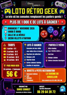 Image Loto rétro gaming geek (photo 1)