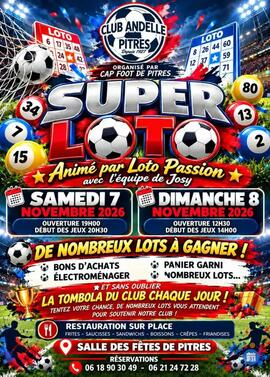 Image LOTO DU CLUB ANDELLE PITRES (club de foot) ANIME PAR LOTO PASSION (photo 1)