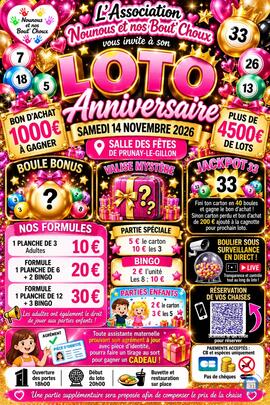 Image Loto des Nounous – Samedi 14 novembre 2026 (photo 1)