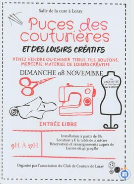 Image puces des couturières et loisirs créatifs (photo 1)