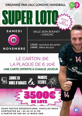 Image SUPER LOTO - ALC Longvic Handball (photo 1)