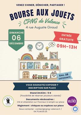 Image BOURSE AUX JOUETS - CPNG (photo 1)
