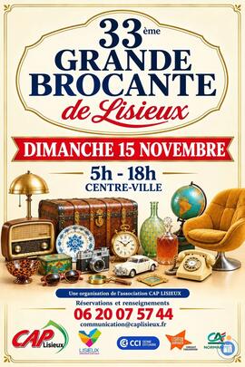 Image 33ème GRANDE BROCANTE DE LISIEUX (photo 1)