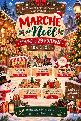 Image 4ème Marché de Noël de Sémalens (photo 1)