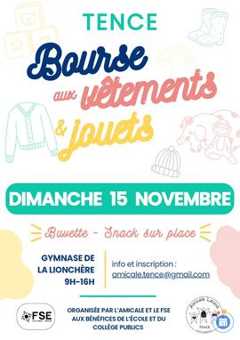 Image bourse aux vêtements et aux jouets (photo 1)