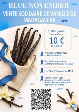 Image Vente solidaire de Vanille pour Blue November (photo 1)