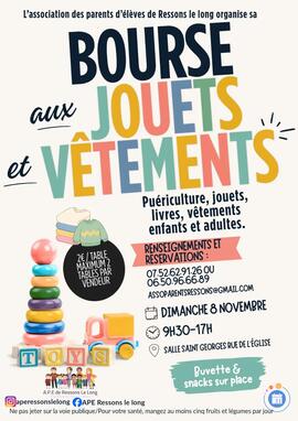 Image Bourse aux jouets et vêtements (photo 1)