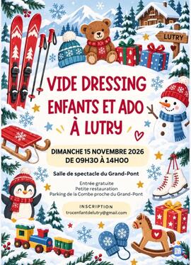 Image Vide dressing spécial enfant et ado de Lutry (photo 1)