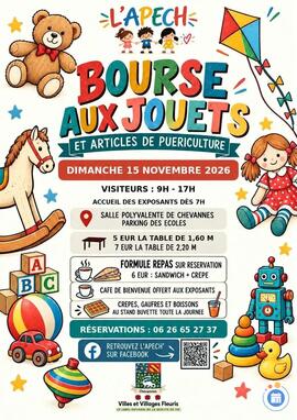 Image Bourse aux jouets et articles de puériculture (photo 1)
