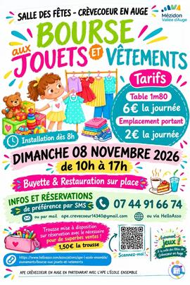 Image Bourse aux jouets et vêtements (photo 1)