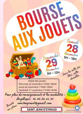 Image BOURSE AUX JOUETS (photo 1)