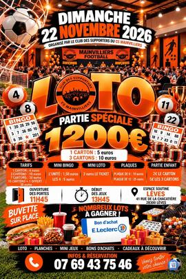 Image Loto du club des supporters du CS Mainvilliers (photo 1)