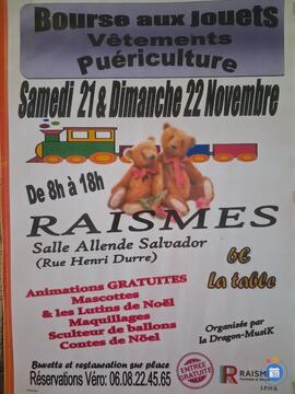 Image Bourse Aux Jouets Vêtements et articles de puéricultures (photo 1)