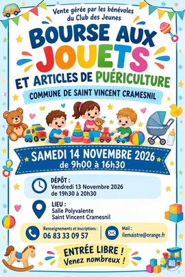 Image Bourse aux jouets et à la puériculturee (photo 1)