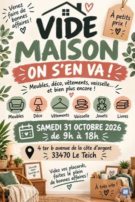 Image VIDE MAISON LE TEICH (photo 1)