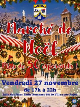 Image Marché de Noël Ville-sous-Anjou (photo 1)